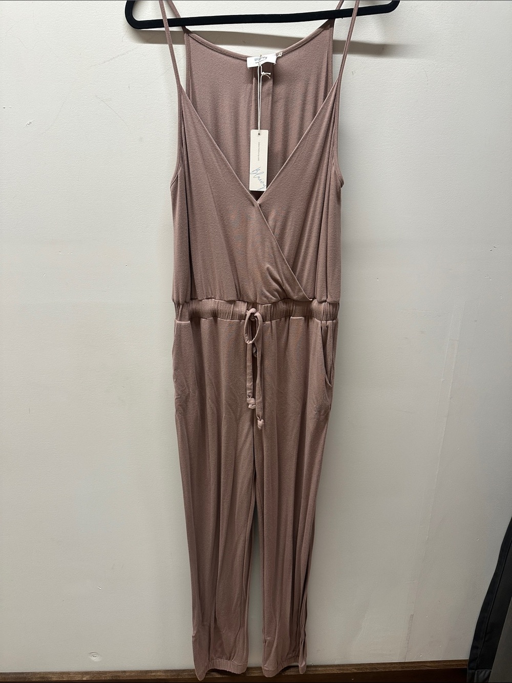 Sleeveless Drawstring Jumpsuit